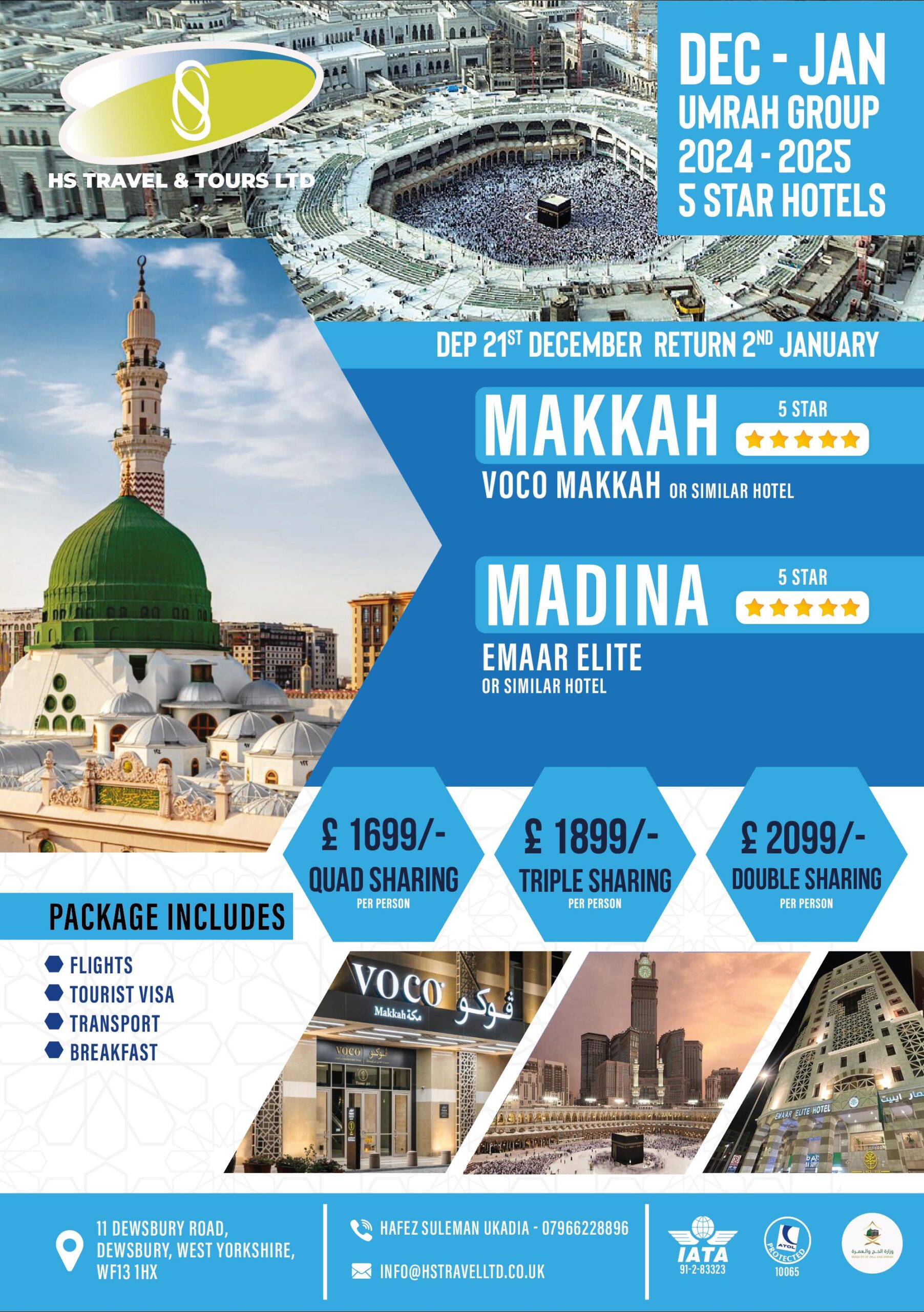 5 Star Umrah Package